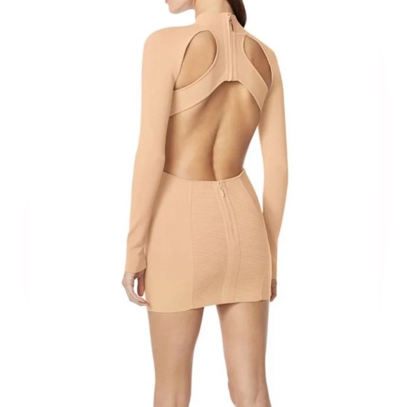 Herve Leger Ottoman Mini Dress. Authentic NWT - Picture 4 of 9